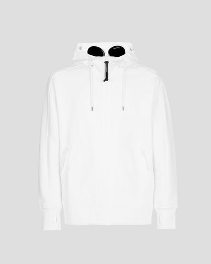 Diagonal Raised Fleece Goggle Hoodie