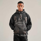 THOROUGHBRED HOODIE - VINTAGE BLACK