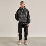 THOROUGHBRED HOODIE - VINTAGE BLACK