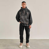 THOROUGHBRED HOODIE - VINTAGE BLACK