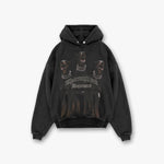 THOROUGHBRED HOODIE - VINTAGE BLACK